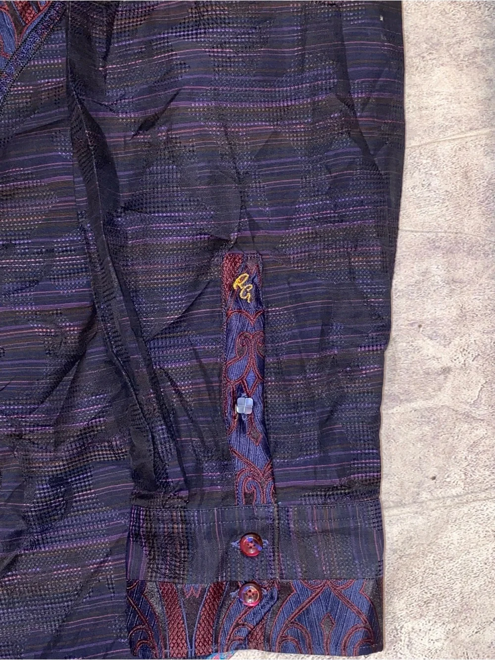 NWOT NEW Robert Graham Limited Edition El Ray Button Up Down Dress Shirt 3XL